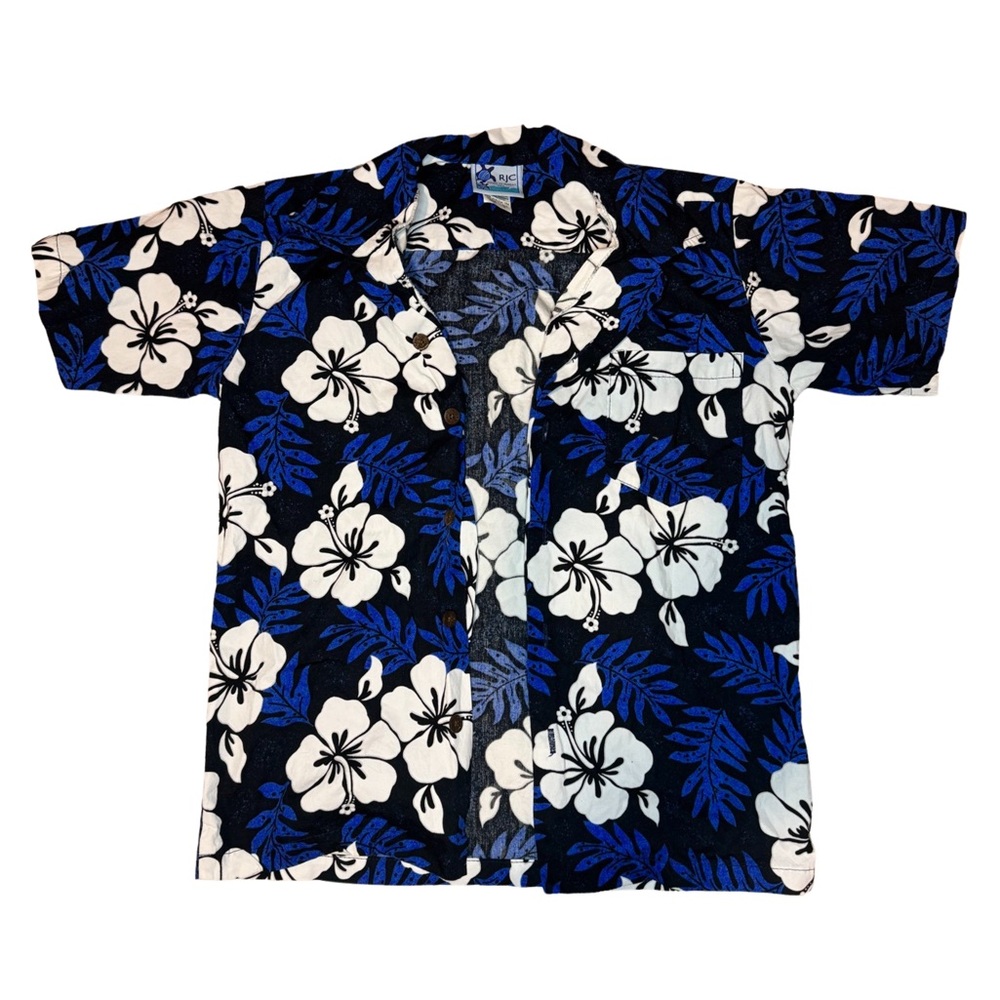 RJC hibiscus hawaiian shirt